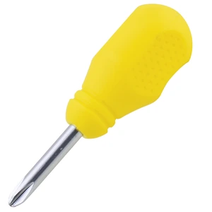 Surtek-D471 / D471 Destornillador con mango amarillo, tipo trompo punta Phillips #2 x 1-3/8" Surtek