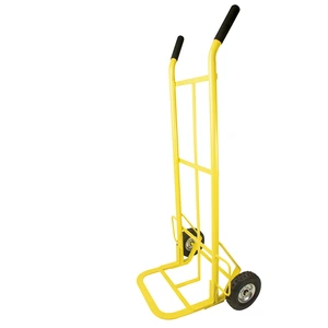 Surtek-DBS200 / DBS200 Diablo bodeguero capacidad 200 kg amarillo con llanta sólida Surtek