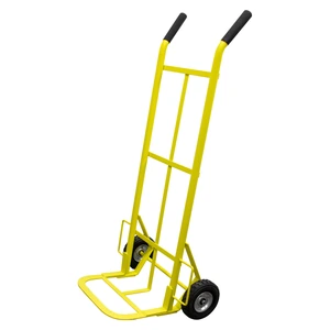 Surtek-DBS400 / DBS400 Diablo bodeguero capacidad 400 kg amarillo con llanta sólida Surtek