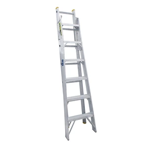 Surtek-EC15 / EC15 Escalera convertible tipo II de aluminio con 15 peldaños Surtek