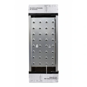 Surtek-EM12 / EM12 Escalera multiposiciones tipo III de aluminio con 12 peldaños Surtek