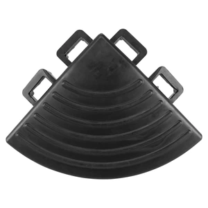 Surtek-EPIM / EPIM Esquina para piso modular 6 cm x 6 cm, 4 piezas