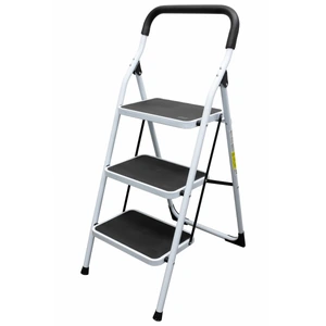 Surtek-ETT3 / ETT3 Escalera plegables tipo taburete de acero con 3 peldaños Surtek