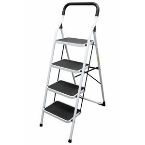 Surtek-ETT4 / ETT4 Escalera plegables tipo taburete de acero con 4 peldaños Surtek