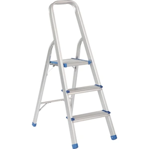 Surtek-ETTA3 / ETTA3 Escalera plegables tipo taburete de aluminio con 3 peldaños Surtek