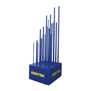 Surtek-EXHTELA / EXHTELA Exhibidor de piso para telas para mosquitero70 x 80 x 210 cm Surtek