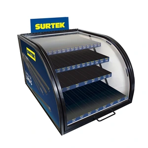 Surtek-EXLIMAS / EXLIMAS Exhibidor de mostrador para limas 31 x 41.5 x 54.5 cm Surtek