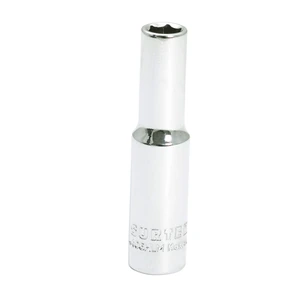 Dado largo cuadro de 1/4", 6 puntas, métrico Surtek