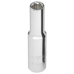 Dado largo cuadro de 1/4", 6 puntas, en pulgadas Surtek