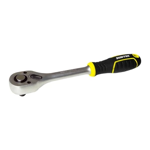 Surtek-F5150X / F5150X Matraca reversible con mango bimaterial, quick release, para dado cuadro de 3/8" Surtek