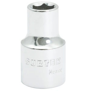 Dado cuadro de 1/2", 6 puntas, métrico Surtek