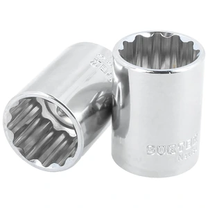 Dado cuadro de 1/2", 12 puntas, métrico, 15 mm Surtek
