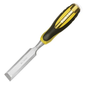 Surtek-FF-1 / FF-1 Formón para madera con mango bimaterial 1" Surtek