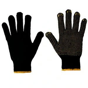 Guantes de algodón con puntos de PVC Surtek