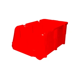 Surtek-GAVR3 / GAVR3 Gaveta plástica pico de pato color rojo 14" x 8" x 7" Surtek