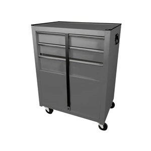 Surtek-GM3G / GM3G Gabinete móvil con 3 gavetas color gris 26" Surtek