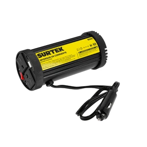 Surtek-IC6150 / IC6150 Inversor de corriente 12 V DC - 120 V AC, 150 W Surtek