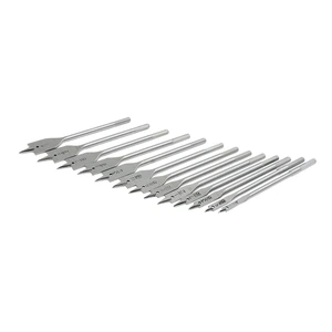 Juego de brocas para madera tipo manita plana zanco hexagonal, 13 piezas Surtek