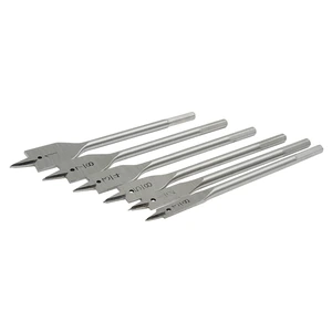 Juego de brocas para madera tipo manita plana zanco hexagonal, 6 piezas Surtek