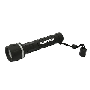 Surtek-LA32AA / LA32AA Linterna de LED anti-impacto a baterías 2 pilas "AA" de 12 l Surtek
