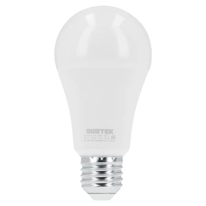 Surtek-LBC14 / LBC14 Lámpara de LED tipo bulbo A19, 14 W luz cálida Surtek