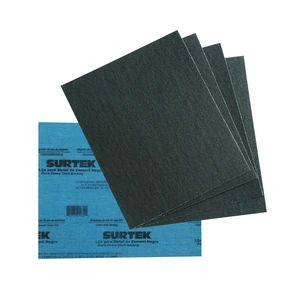 Surtek-LEN36 / LEN36 Lija negra para esmeril, grano 36 Surtek