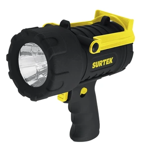 Surtek-LIR150 / LIR150 Linterna de LED reflectora recargable de 1,500 lm Surtek