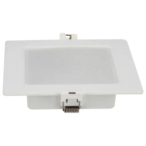 Luminario de LED empotrable cuadrado 6 W, luz de día Surtek