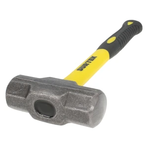 Surtek-MARR3FV / MARR3FV Marro octagonal cabeza forjada con mango corto de fibra de vidrio de 12", 3 lb Surtek