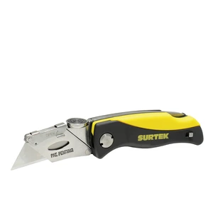 Surtek-NF10 / NF10 Navaja utilitaria abatible mango bimaterial Surtek