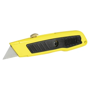 Surtek-NF6 / NF6 Navaja utilitaria retráctil recta con grip de 6" Surtek