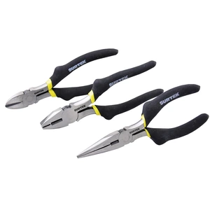 Surtek-P01 / P01 Juego pinzas para electricista, 3 piezas Surtek