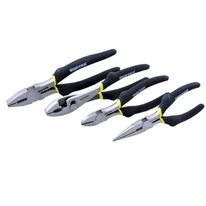 Surtek-P04 / P04 Juego pinzas para electricista, 4 piezas Surtek