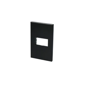 Placa línea Premium, color negro Surtek