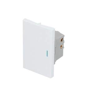 Surtek-P607B / P607B Interruptor 1/1, línea Premium, color blanco Surtek