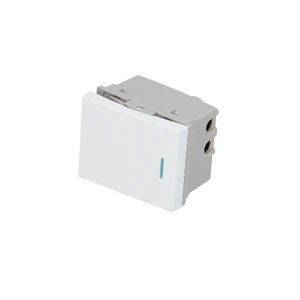 Surtek-P609B / P609B Interruptor 3 vías 1/2, línea Premium, color blanco Surtek