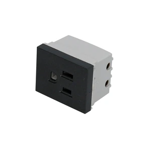 Surtek-P611N / P611N Contacto aterrizado 1/2, línea Premium, color negro Surtek