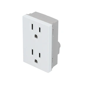 Surtek-P612B / P612B Contacto dúplex 1/1, línea Premium, color blanco Surtek