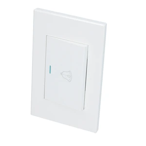 Placa para timbre 1/1, línea Premium, color Surtek