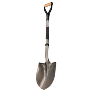 Surtek-PALRM1 / PALRM1 Pala con mango de madera con puño contractor grip, redonda Surtek