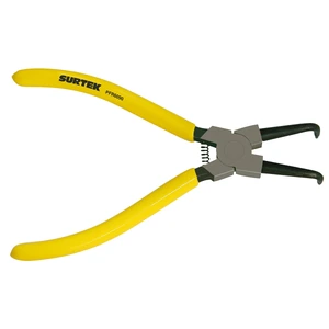 Surtek-PFR6090 / PFR6090 Pinza para anillos de retención fijas interno 1.8 mm ángulo de 90° doble mango de vinil Surtek