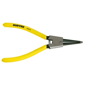 Surtek-PFR610 / PFR610 Pinza para anillos de retención fijas externo 1.8 mm ángulo de 0° doble mango de vinil Surtek