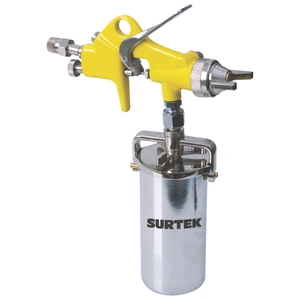 Surtek-PPT1 / PPT1 Pistola para pintar terminados con vaso, capacidad 200 ml, 72 PSI Surtek