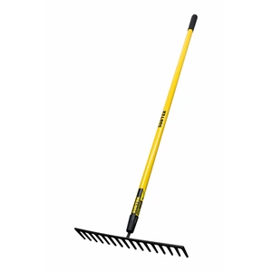 Surtek-RASF16 / RASF16 Rastrillo recto para asfalto con mango fibra de vidrio 60", 16 dientes Surtek