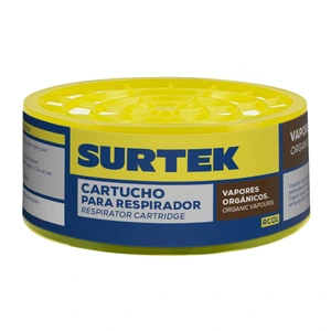 Surtek-RC01 / RC01 Cartucho para respirador con protección para vapores orgánicos Surtek