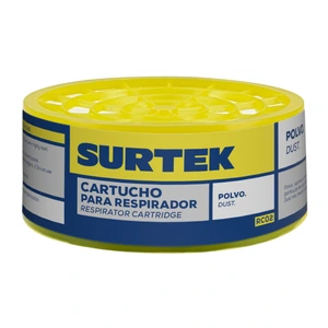 Surtek-RC02 / RC02 Cartucho para respirador con protección para polvo Surtek