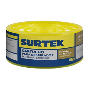 Surtek-RC03 / RC03 Cartucho para respirador con protección para pintura en aerosol Surtek