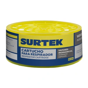 Surtek-RC04 / RC04 Cartucho para respirador con protección para vapores inorgánicos Surtek