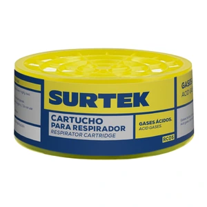 Surtek-RC05 / RC05 Cartucho para respirador con protección para gases ácidos Surtek