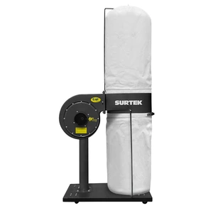 Surtek-RP542A / RP542A Colector de polvo 1 x 4" 1 HP 120 V, 3400 RPM Surtek